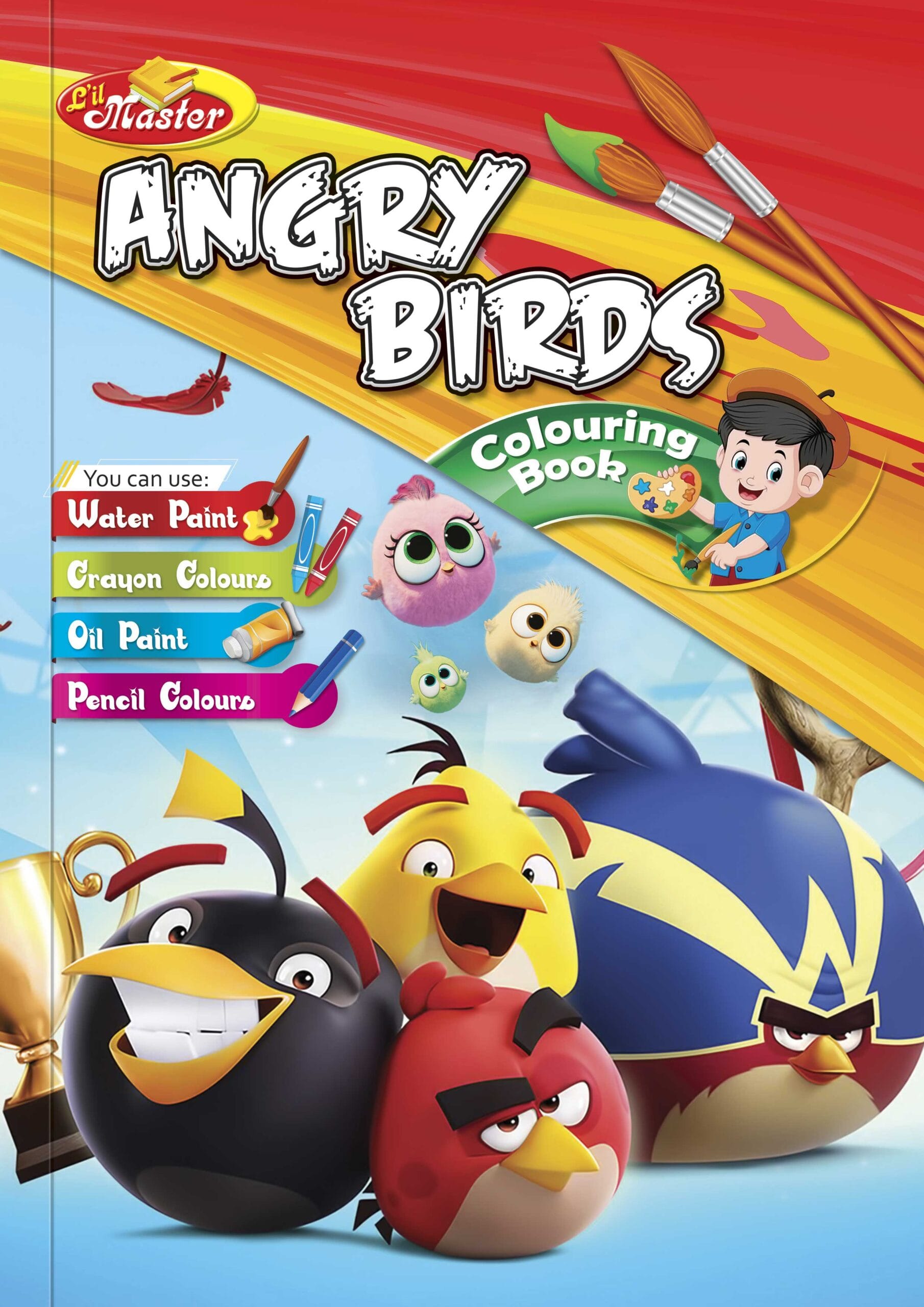 “Angry Birds” Colouring Book