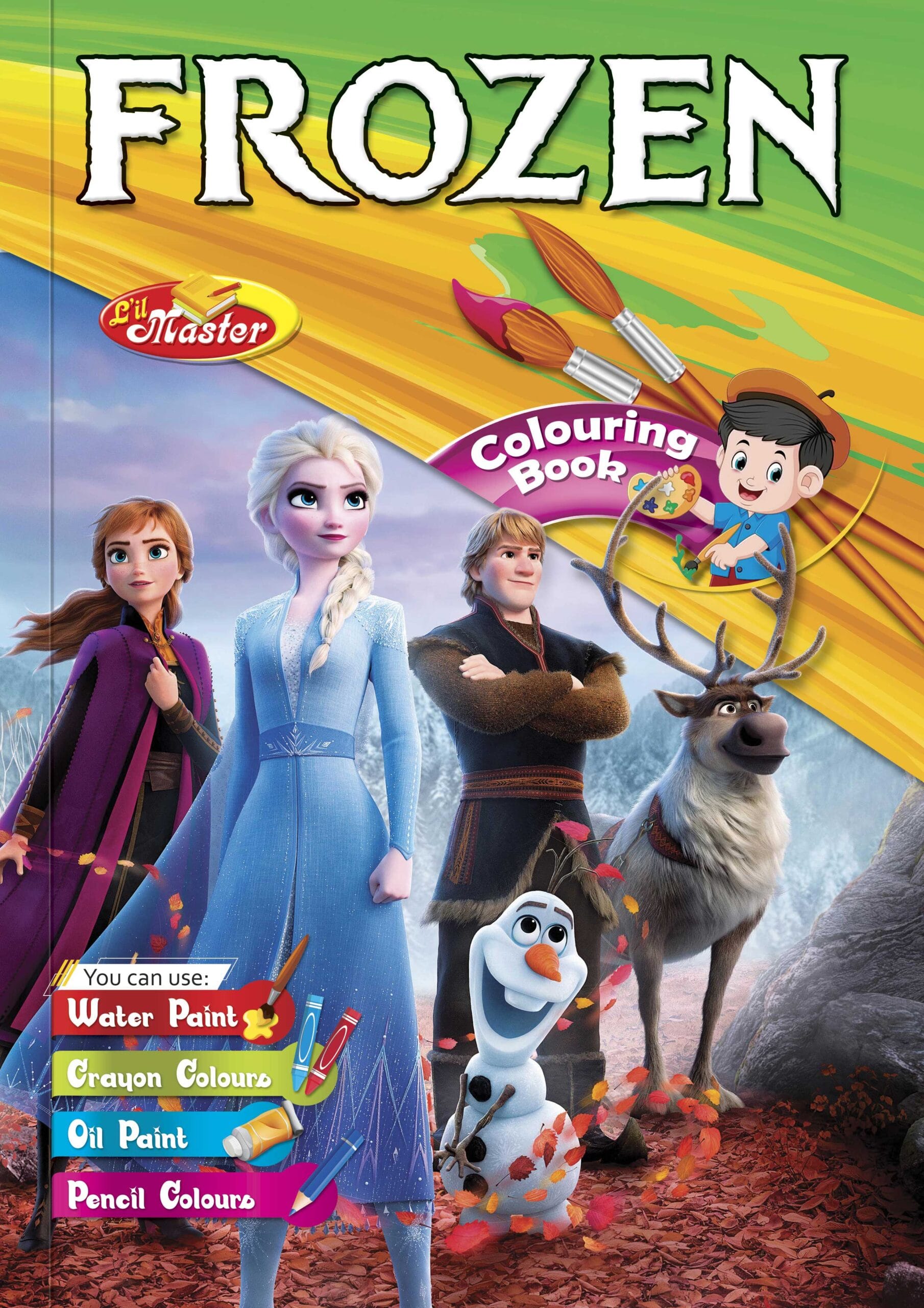 “Frozen” Colouring Book