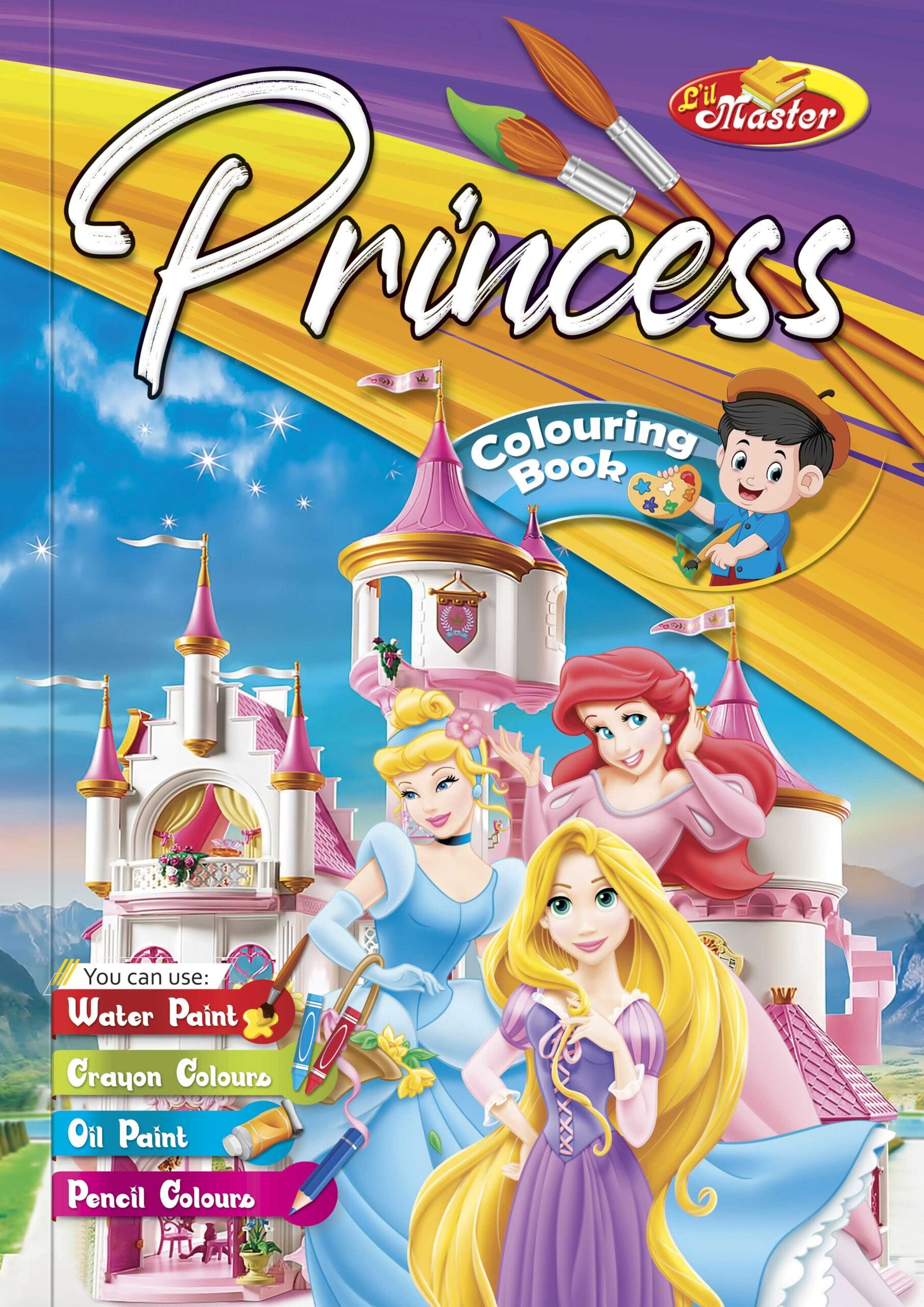 “Princess” Colouring Book