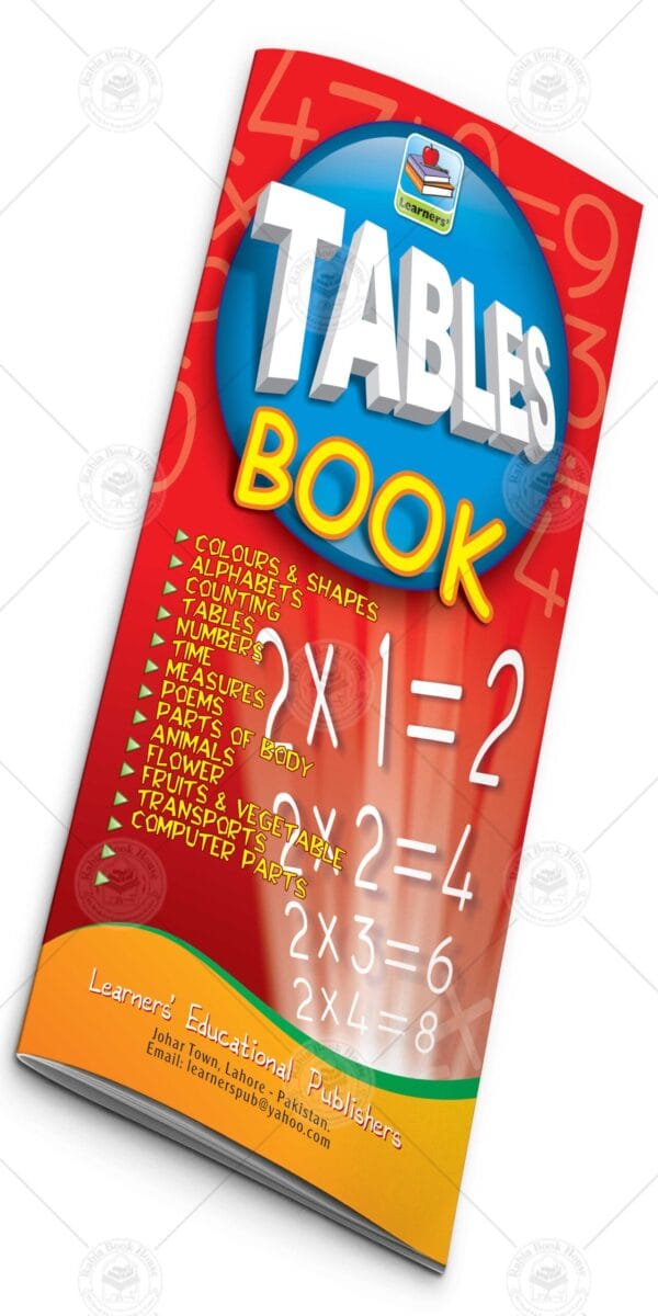 Learners Table Book - Image 2