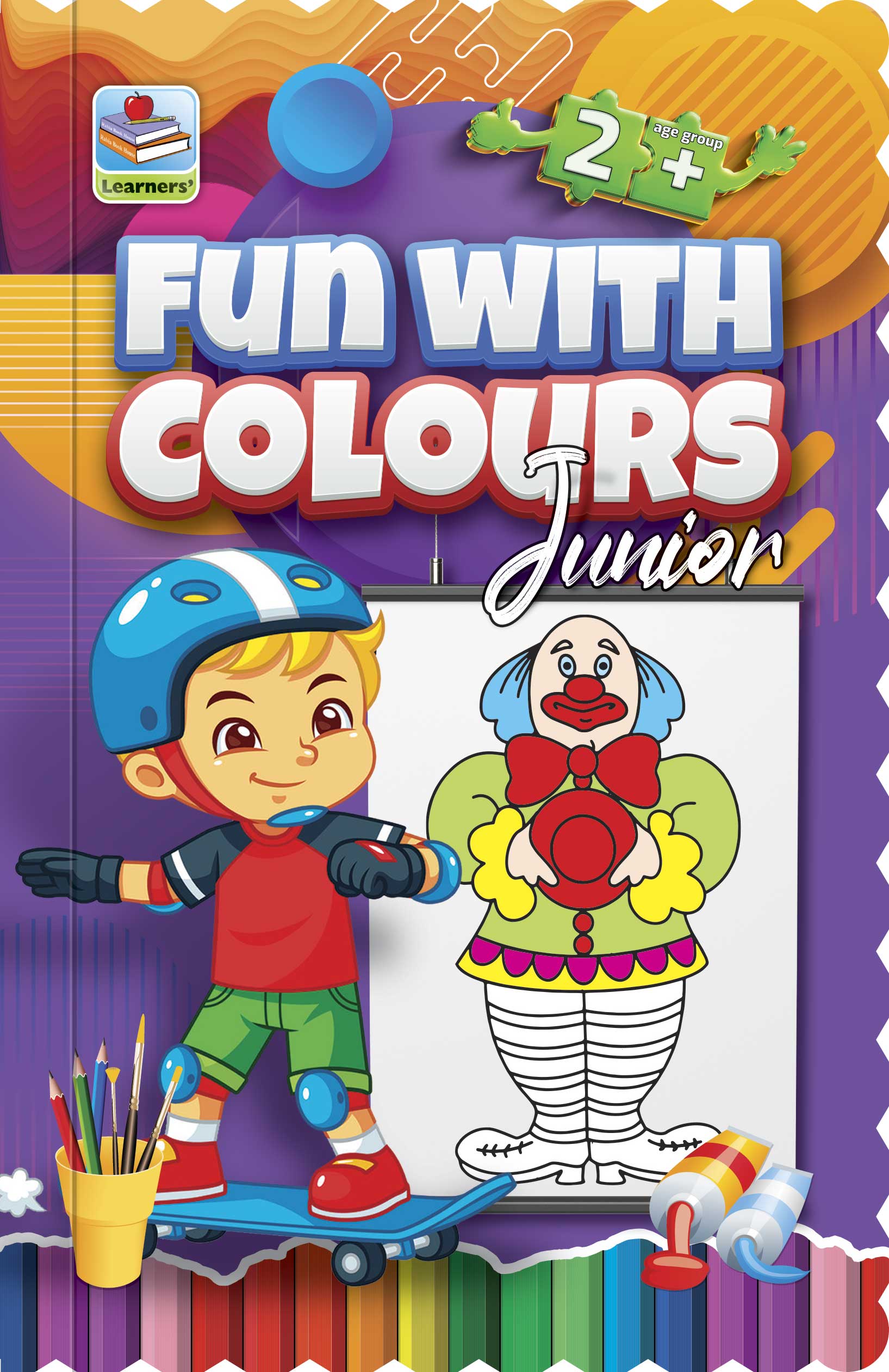 “Fun with Colours Junior” Colouring Book – 1