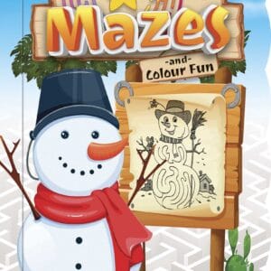 “Mazes & Colouring Fun” Colouring Book – 3