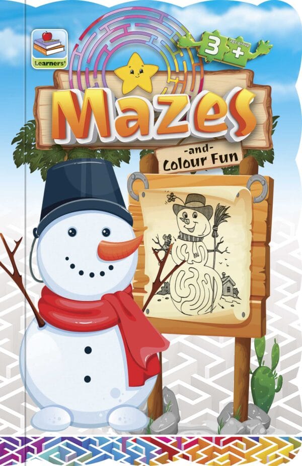 “Mazes & Colouring Fun” Colouring Book – 3