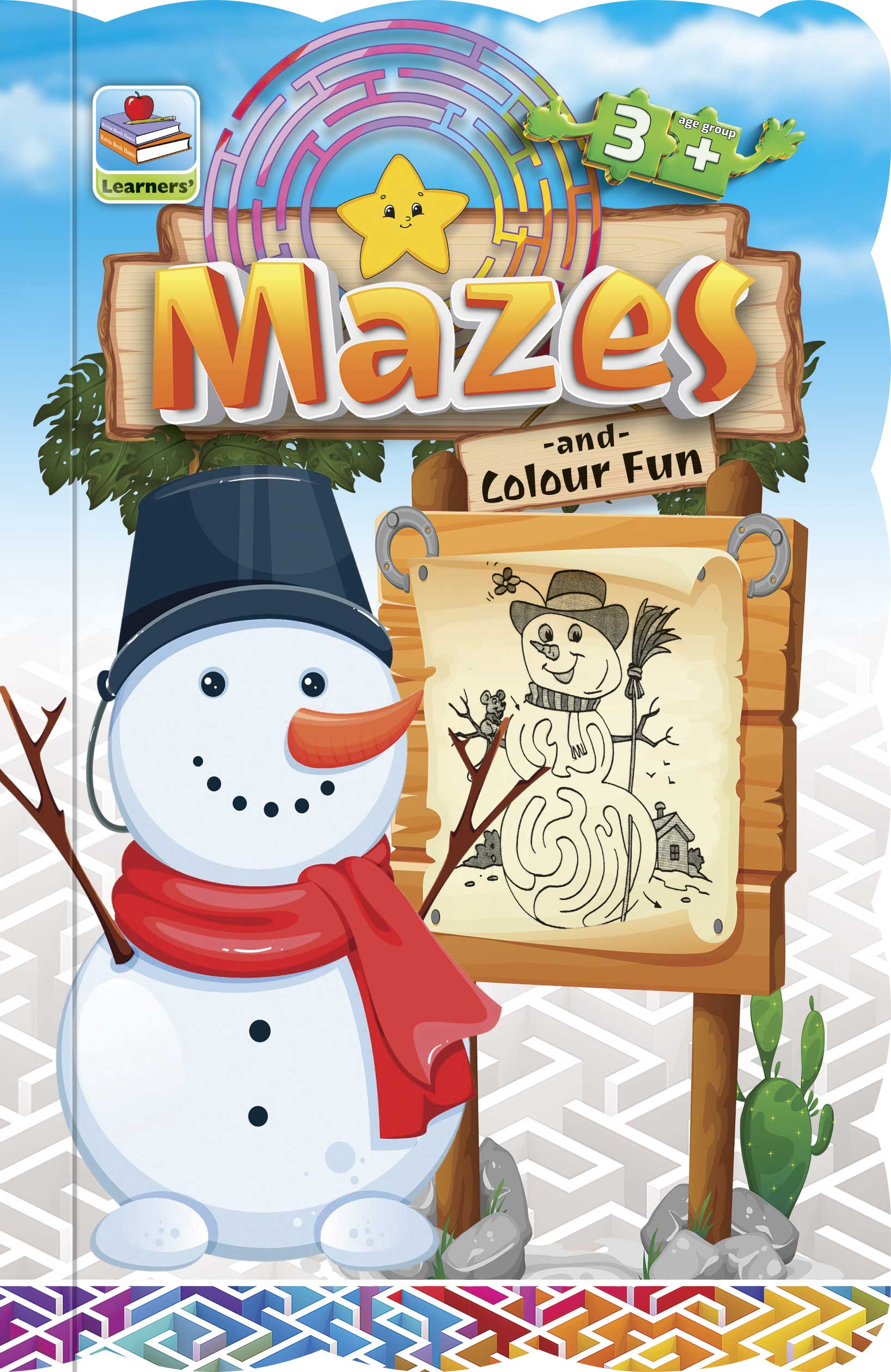 “Mazes & Colouring Fun” Colouring Book – 3