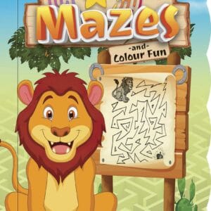 “Mazes & Colouring Fun” Colouring Book – 4