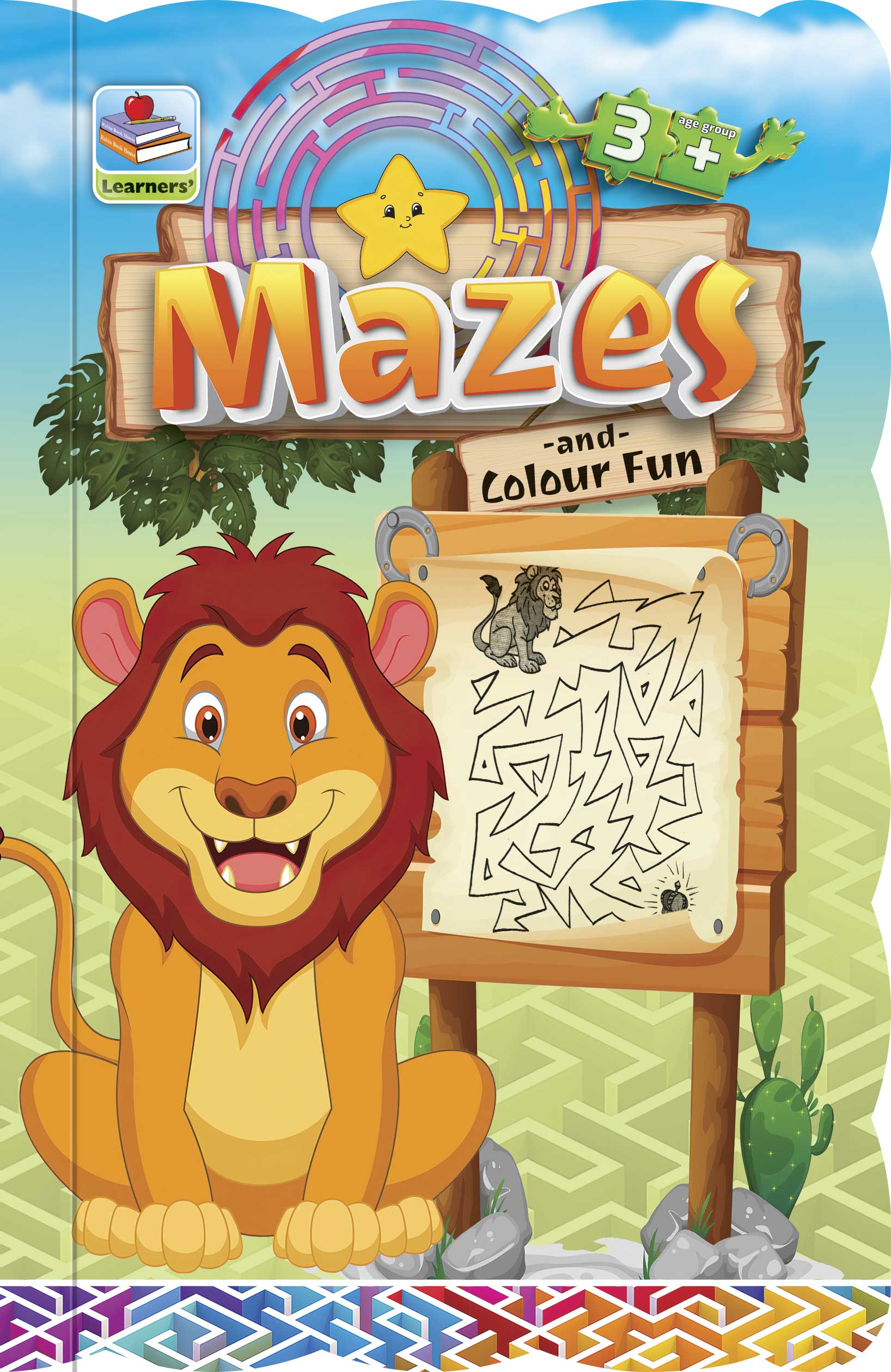 “Mazes & Colouring Fun” Colouring Book – 4