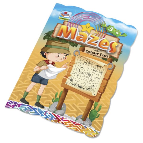 “Mazes & Colouring Fun” Colouring Book – 1 - Image 2