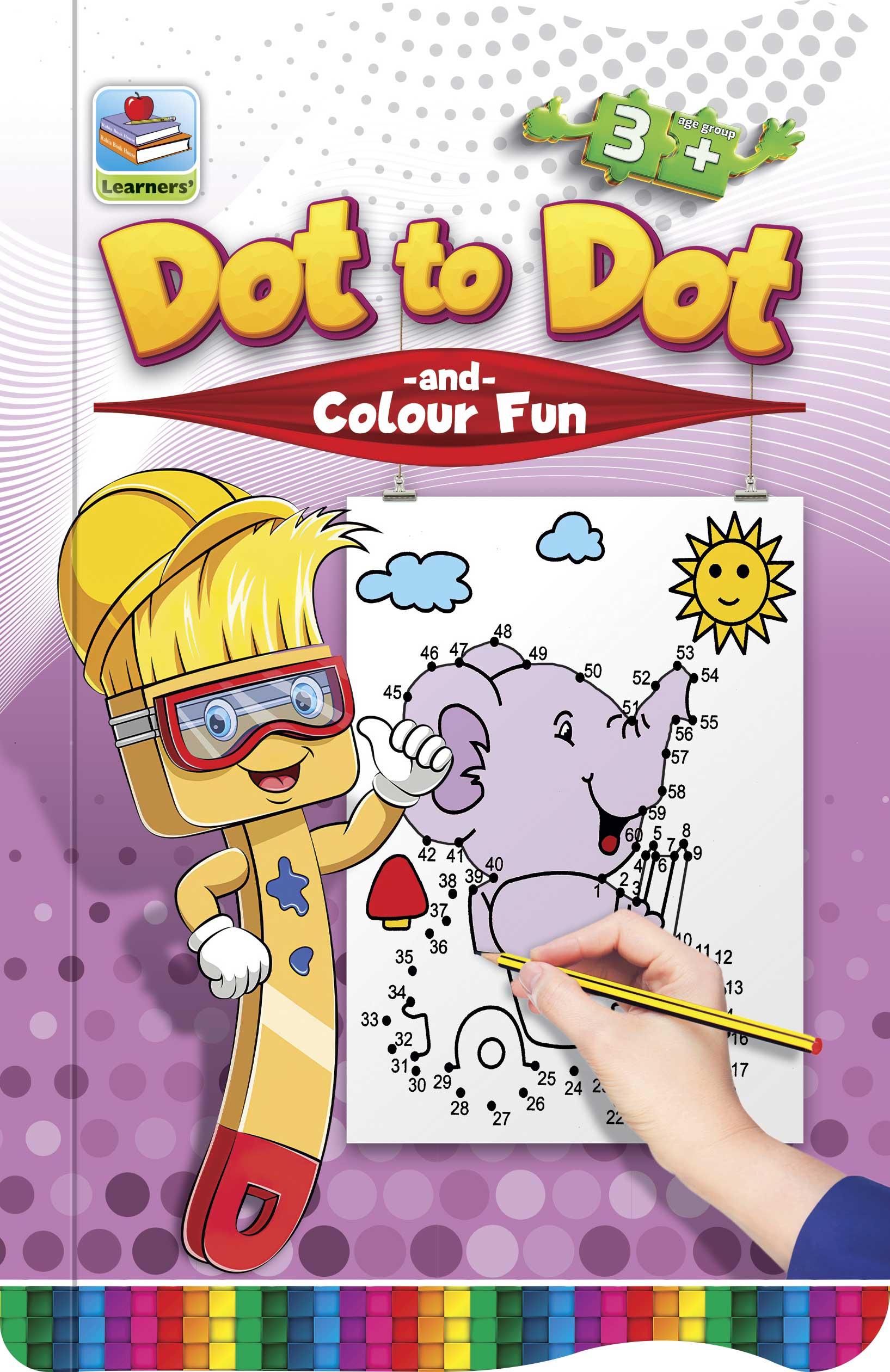 “Dot to Dot” Colouring Book – 1