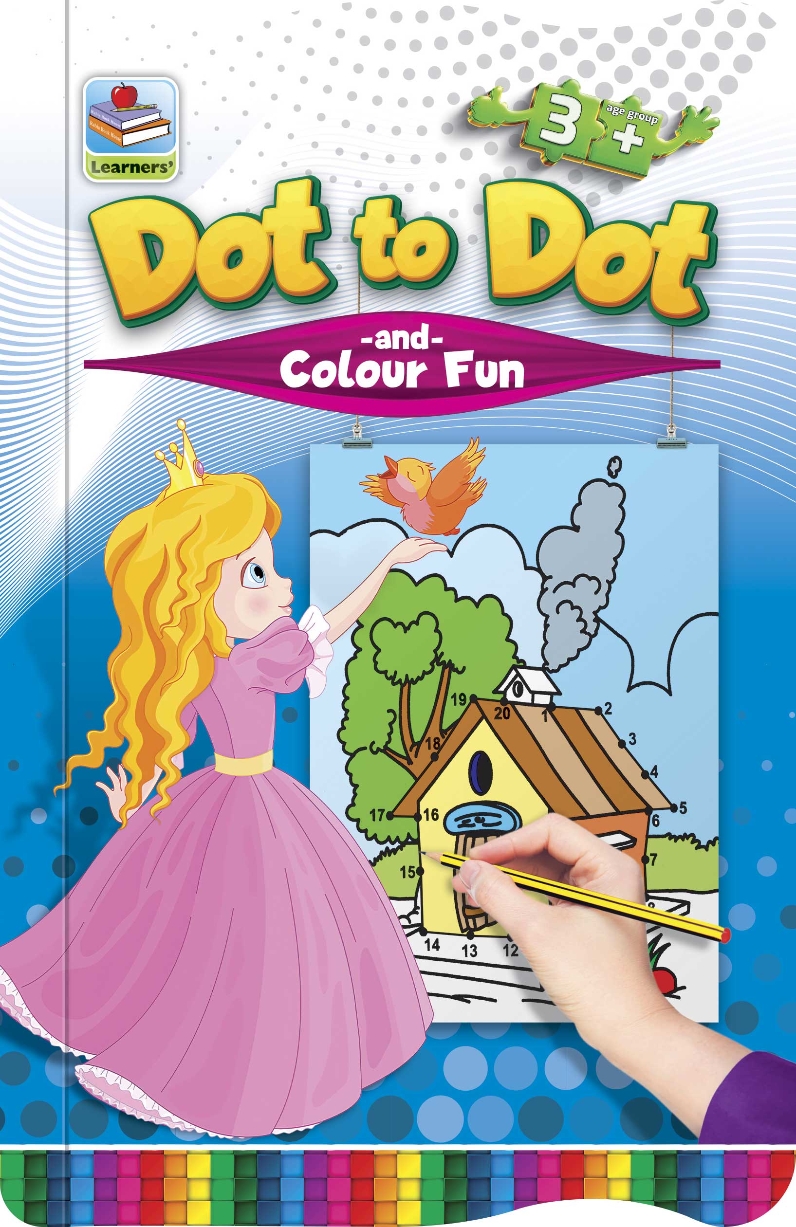 “Dot to Dot” Colouring Book – 3