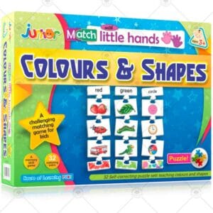 Colour and Shapes – Match with Little Hands