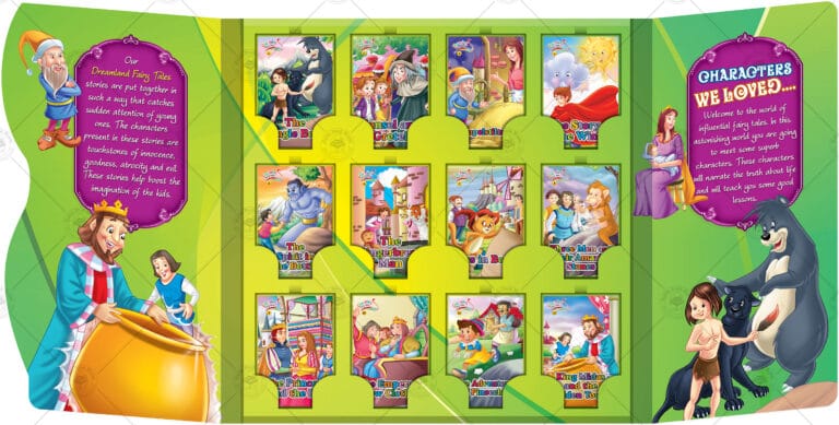 Dreamland of Fairy Tales – Fairy Tales Library - Pack of 12 Books - Image 2