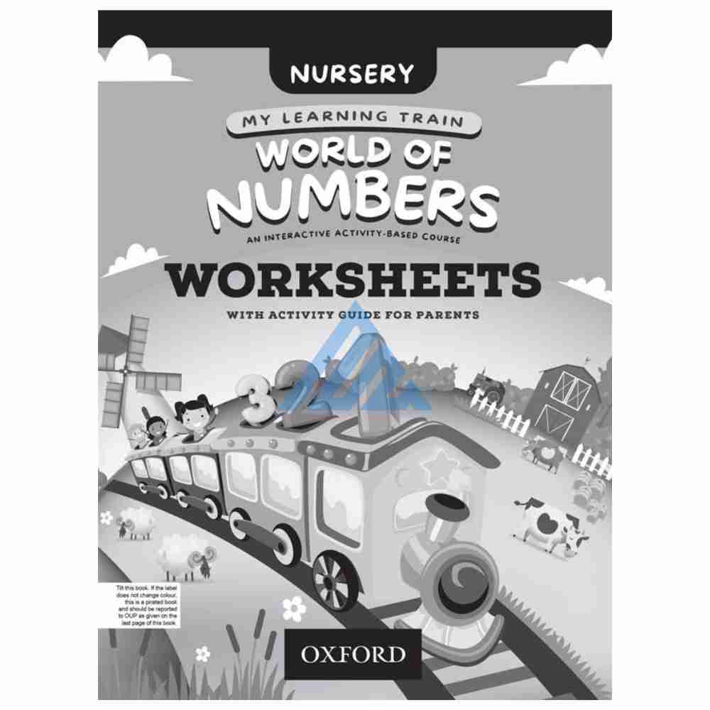 World Of Numbers (My Learning Train) Nursery Worksheets