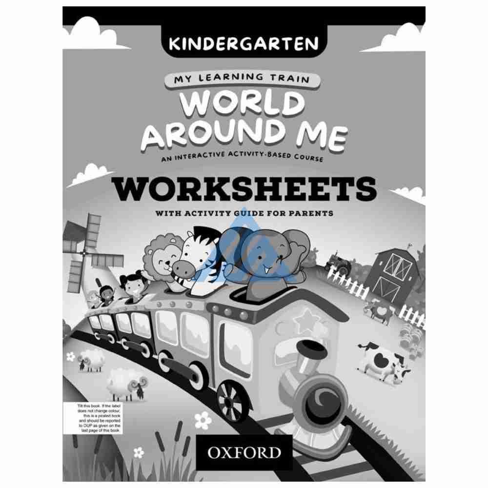 World Around Me (My Learning Train) Kindergarten Worksheets