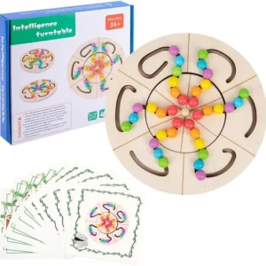 Wooden Turn Table Game / Children's Puzzle