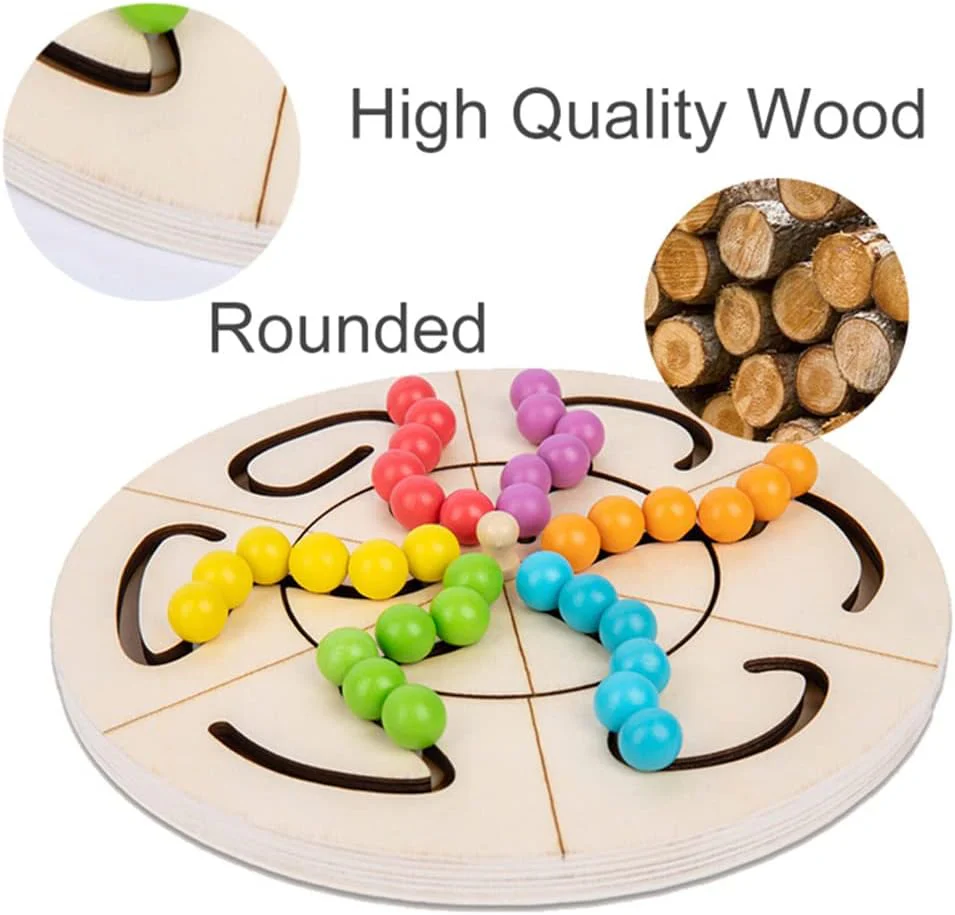Wooden Turn Table Game / Children's Puzzle - Image 5