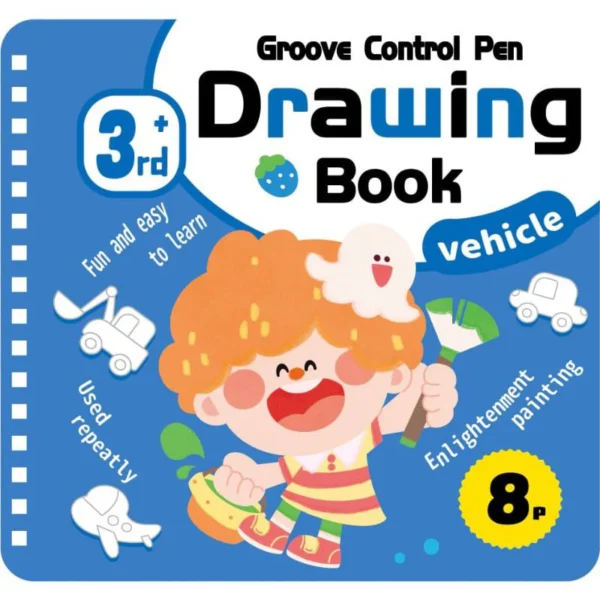 Set of 4 Reusable Groove Control Pen Drawing Books - Image 6