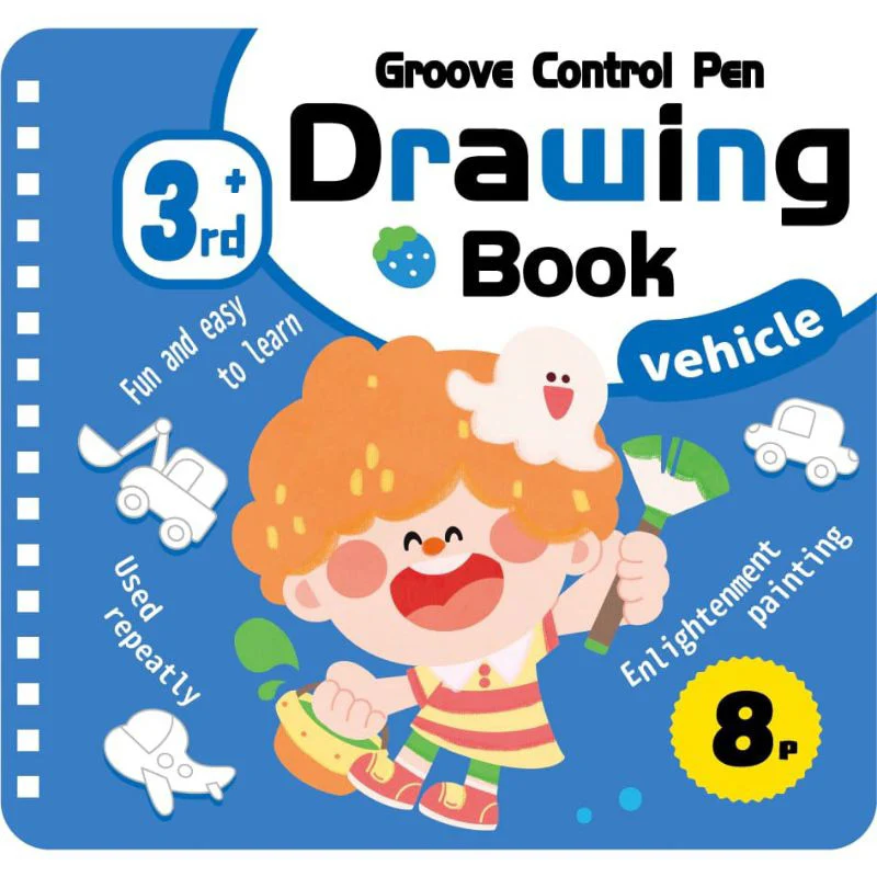 Set of 4 Reusable Groove Control Pen Drawing Books - Image 6