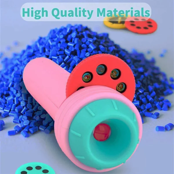 Projector Flashlight for Kids - 3 Reels Early Childhood Educational Toy - Image 2