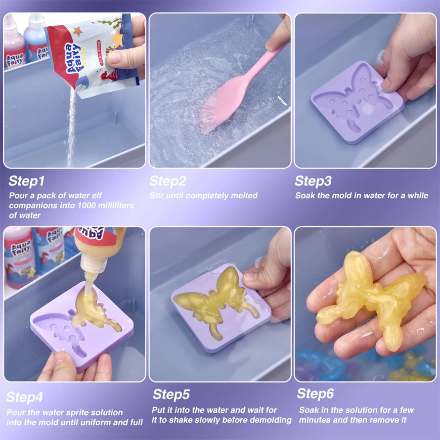 100ML DIY Fairy Magic Water Elf Ocean Mold Companion For Kids - Image 2
