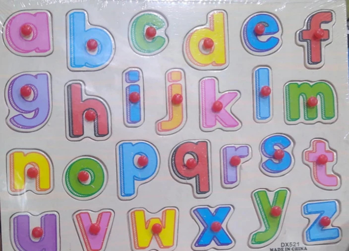 Wooden Puzzle Picture Board with Knobs - Image 4