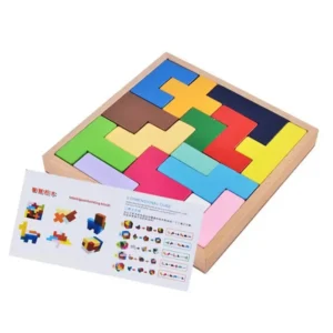 The Intelligent Blocks / Wooden Tetris Puzzle