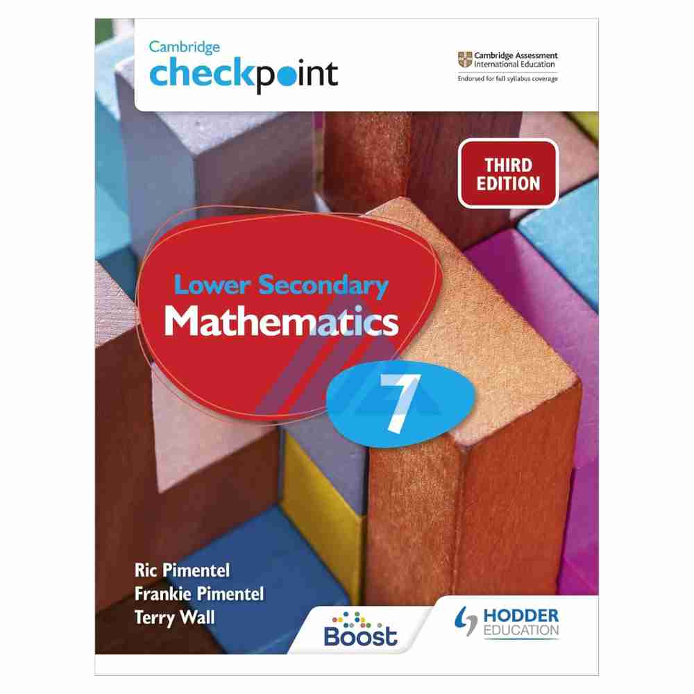 Cambridge Checkpoint Lower Secondary Mathematics Book 7