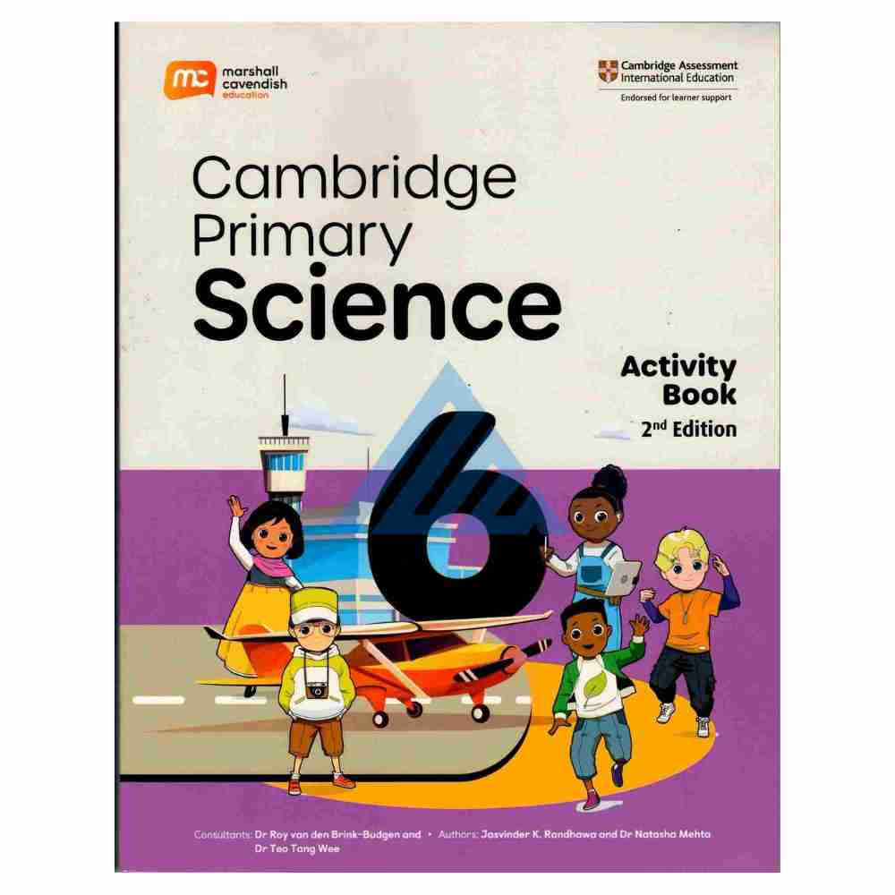 Cambridge Primary Science Activity Book 6 – MarshallPublisher: Marshall Cavendish Education