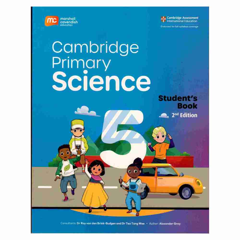 Cambridge Primary Science Book 5 – MarshallPublisher: Marshall Cavendish Education