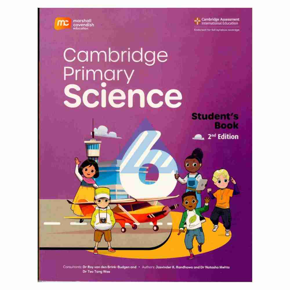 Cambridge Primary Science Book 6 – MarshallPublisher: Marshall Cavendish Education