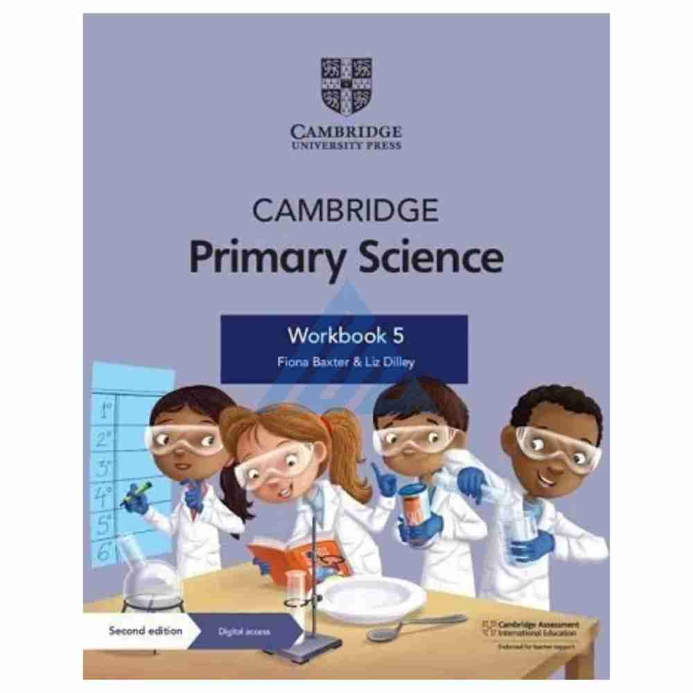 Cambridge Primary Science Workbook 5Publisher: Cambridge University Press