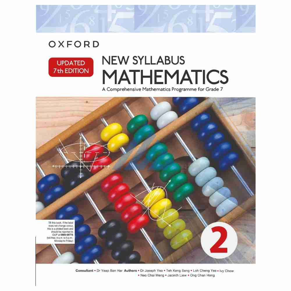 New Syllabus D Mathematics Book 2 (D2) Updated 7th EditionAuthors : Teh Keng Seng, Loh Cheng Yee, Joseph Yeo, and Ivy Chow