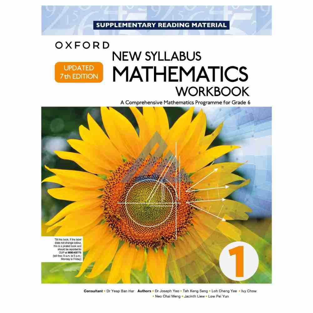 New Syllabus D Mathematics Workbook 1 (D1) Updated 7th EditionPublisher : Oxford University Press