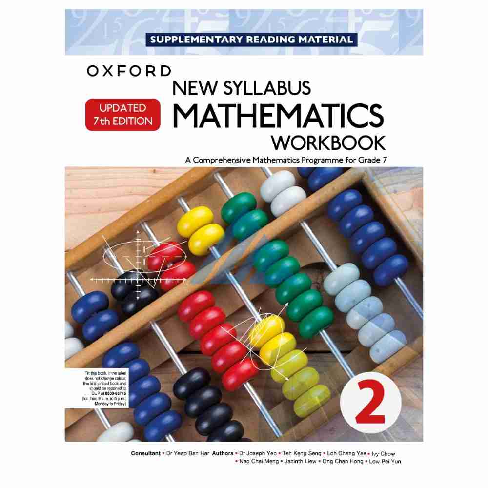 New Syllabus D Mathematics Workbook 2 (D2) Updated 7th EditionPublisher : Oxford University Press