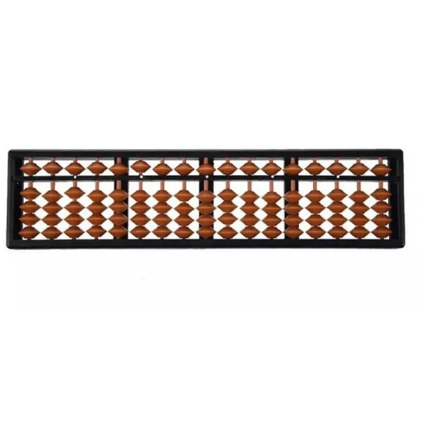 Plastic Abacus Arithmetic Abacus Kids Calculation Tool 17 digits, Soroban School Math Learning Tool Podazz