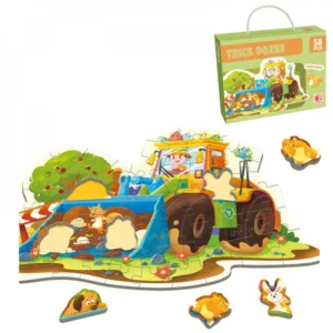Trick Dozer Floor Puzzle - Pack of 58 Pcs