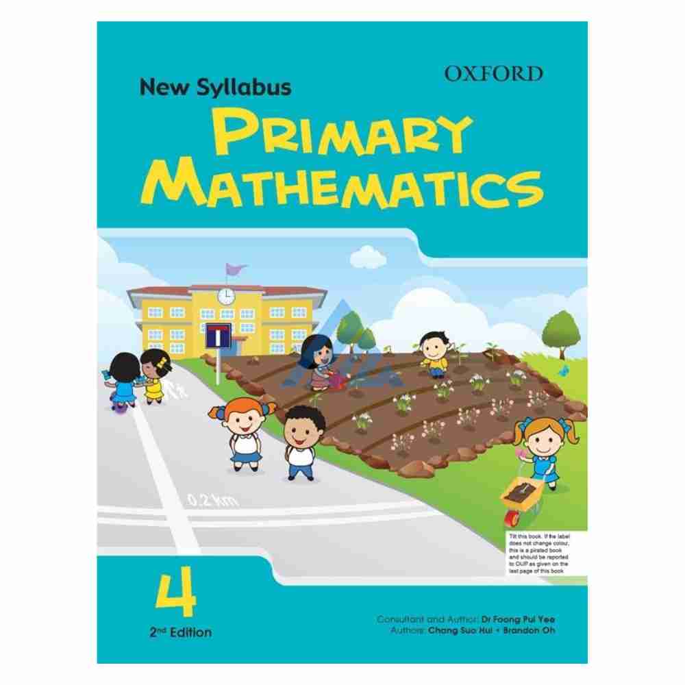 New Syllabus Primary Mathematics Book 4Publisher: Oxford University Press