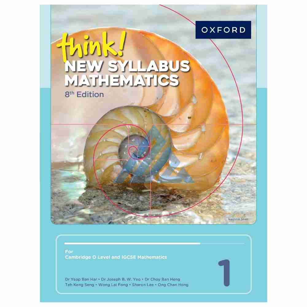 think! New Syllabus Mathematics Book 1 (8th edition)Publisher : Oxford University Press