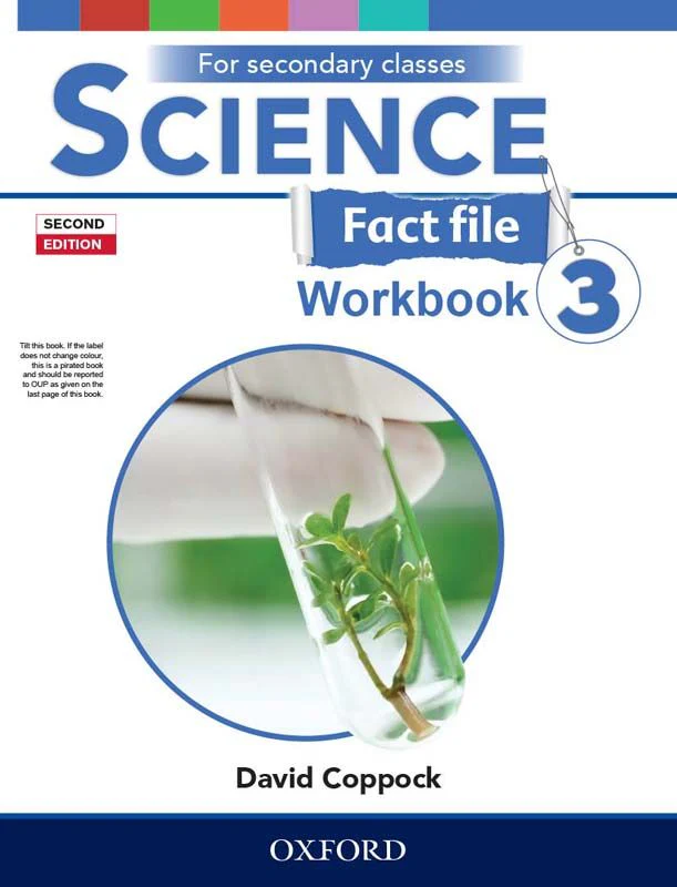 Science Fact file Workbook 3Publisher: Oxford University Press