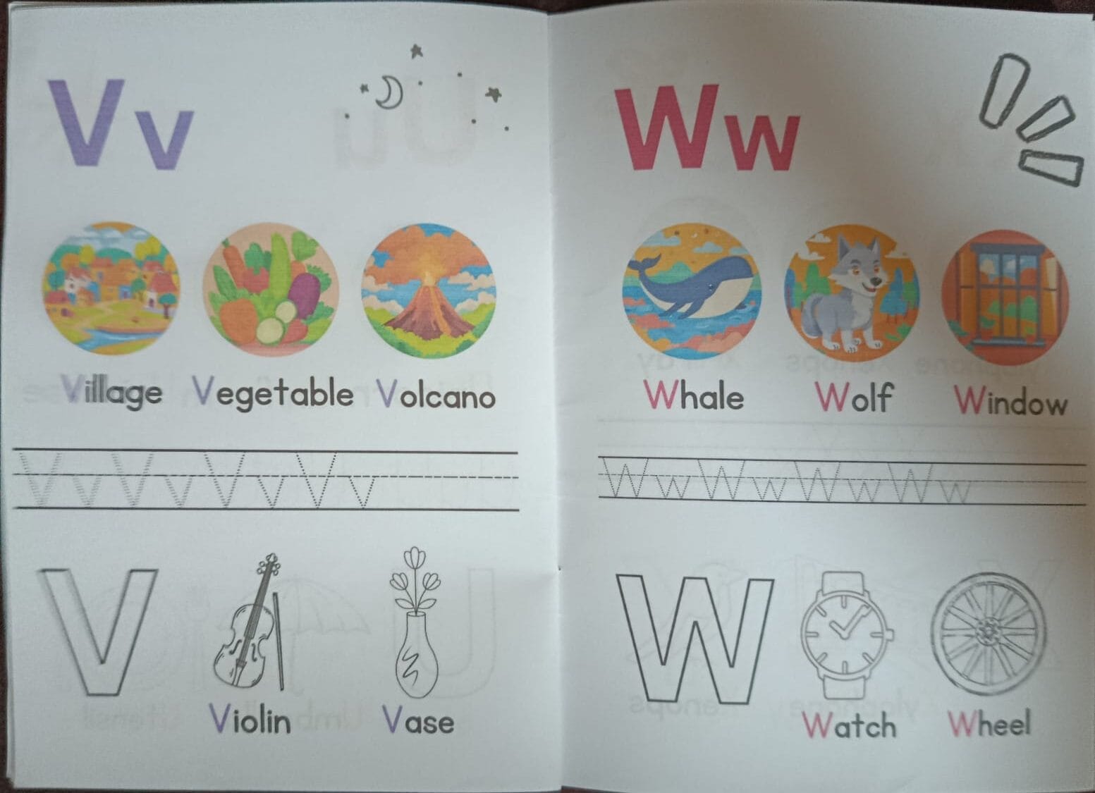 Alphabet Fun - Read, Trace, Colour - Image 4