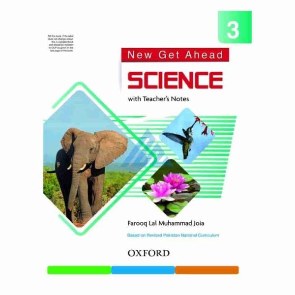 New Get Ahead Science Book 3Publisher: Oxford University Press