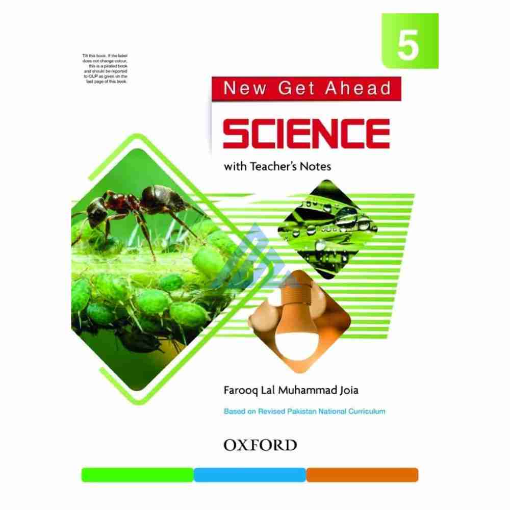 New Get Ahead Science Book 5Publisher: Oxford University Press