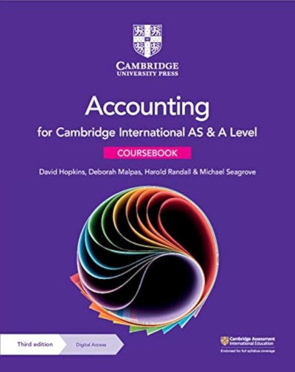 Cambridge International AS & A Level Accounting Coursebook