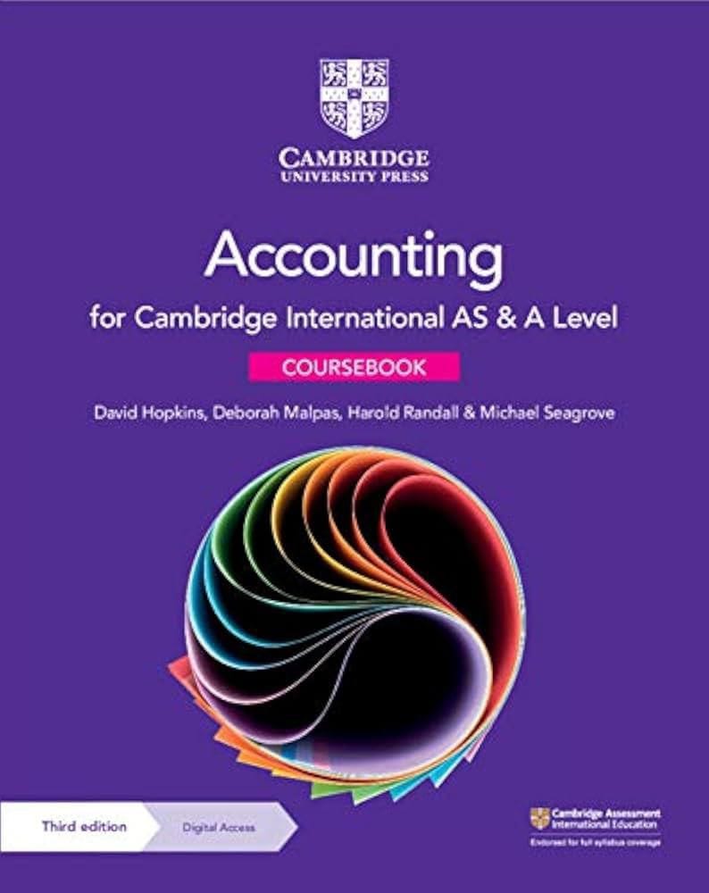 Cambridge International AS & A Level Accounting Coursebook