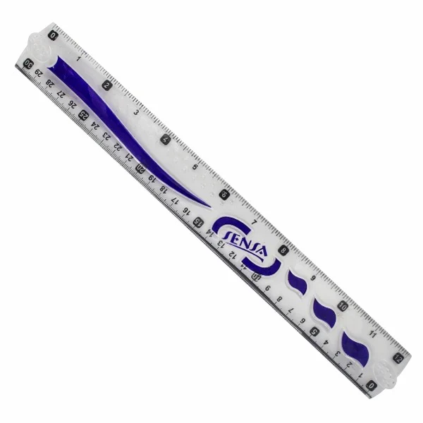 Sensa Plastic Ruler - 12 Inches