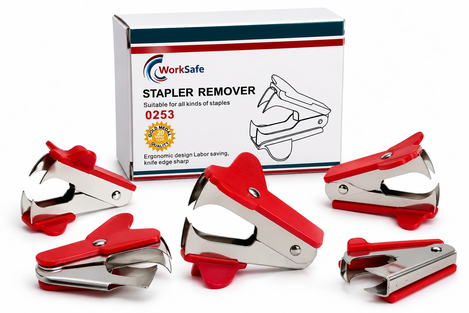 ergonomic staple remover